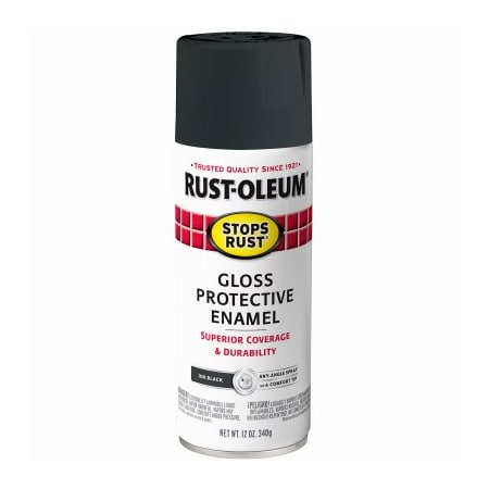 Rust-Oleum 12OZ Ink BLK Enamel 371670